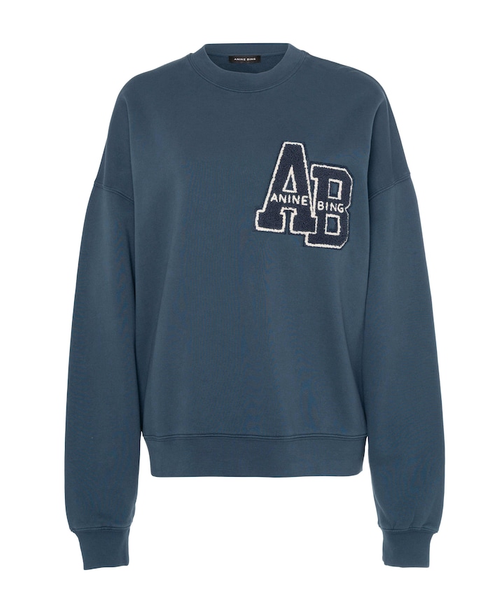 Dames sweater blauw