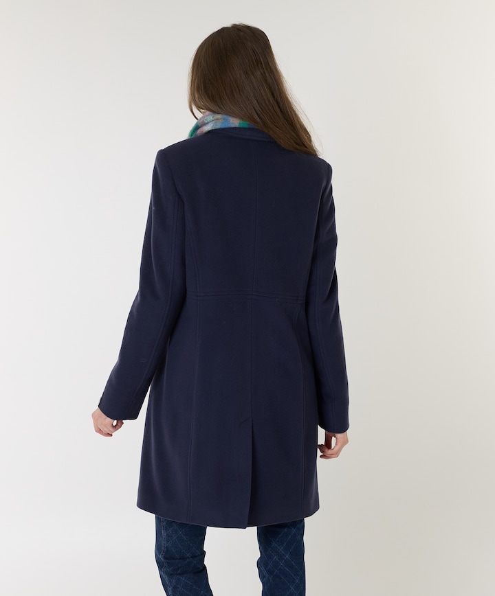 Dames jas blauw