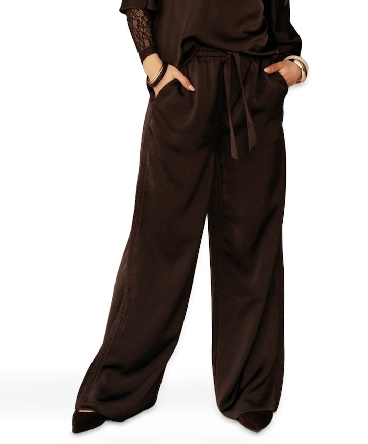 NEOMI dames broek bruin