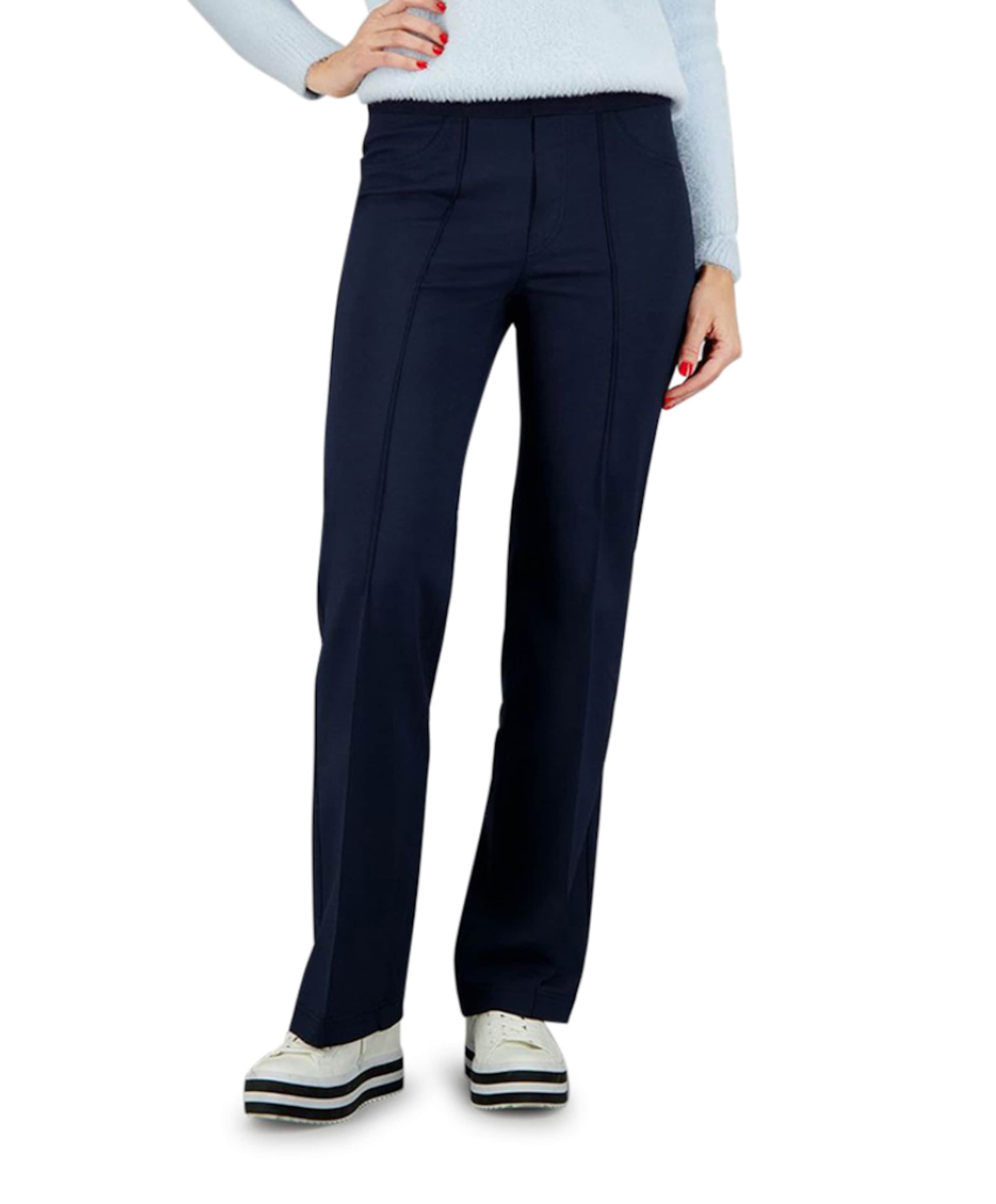 Pull On Slim broek blauw