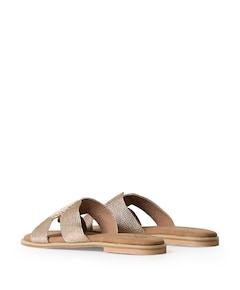 Keet dames slippers beige