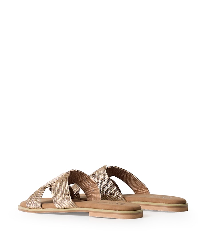 Keet dames slippers beige