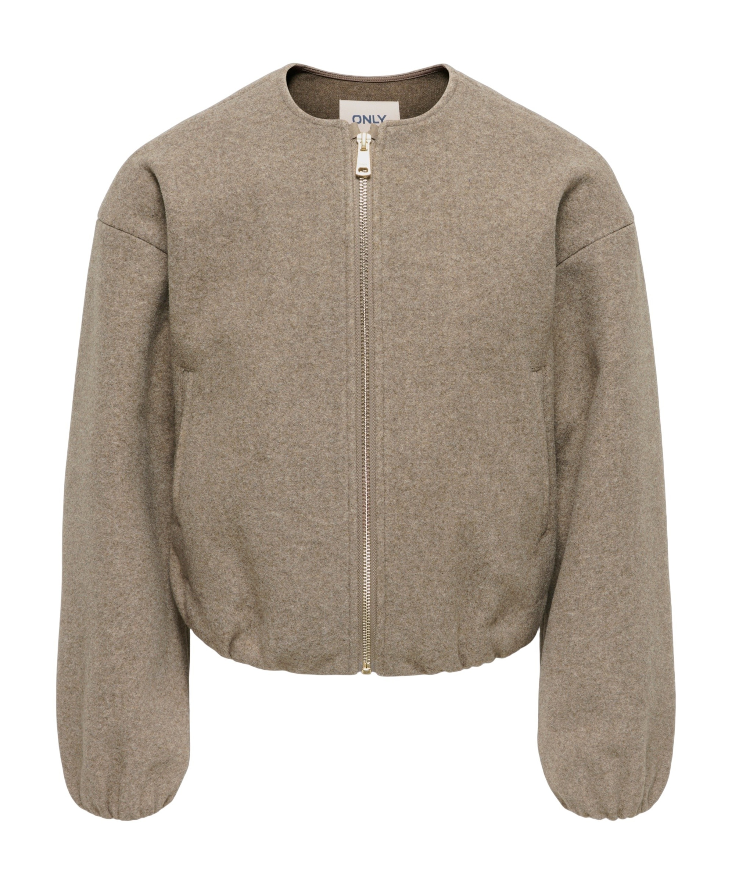 Meisjes jas beige