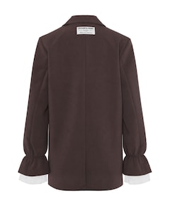 Dames blazer bruin