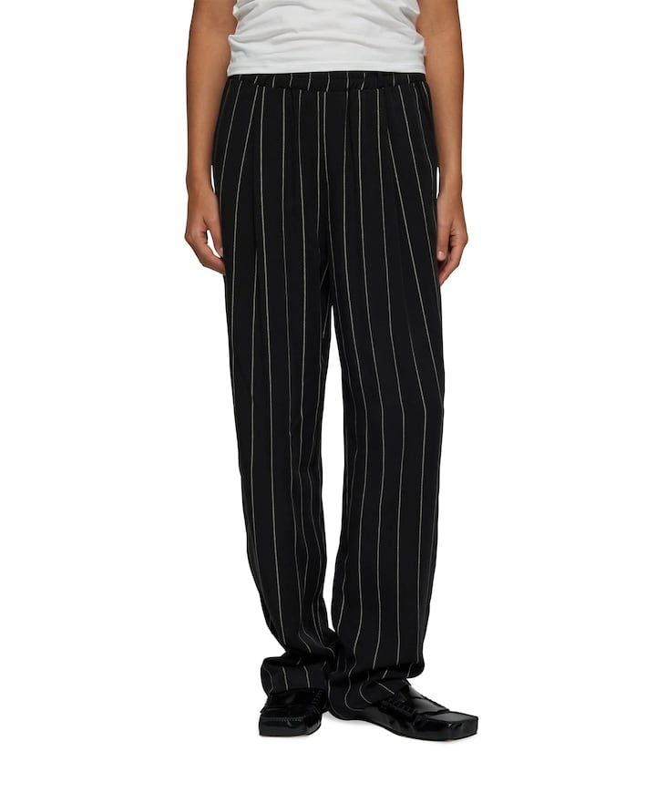 flowy dames broek zwart