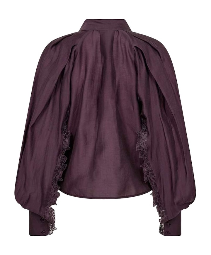 Dames blouse paars
