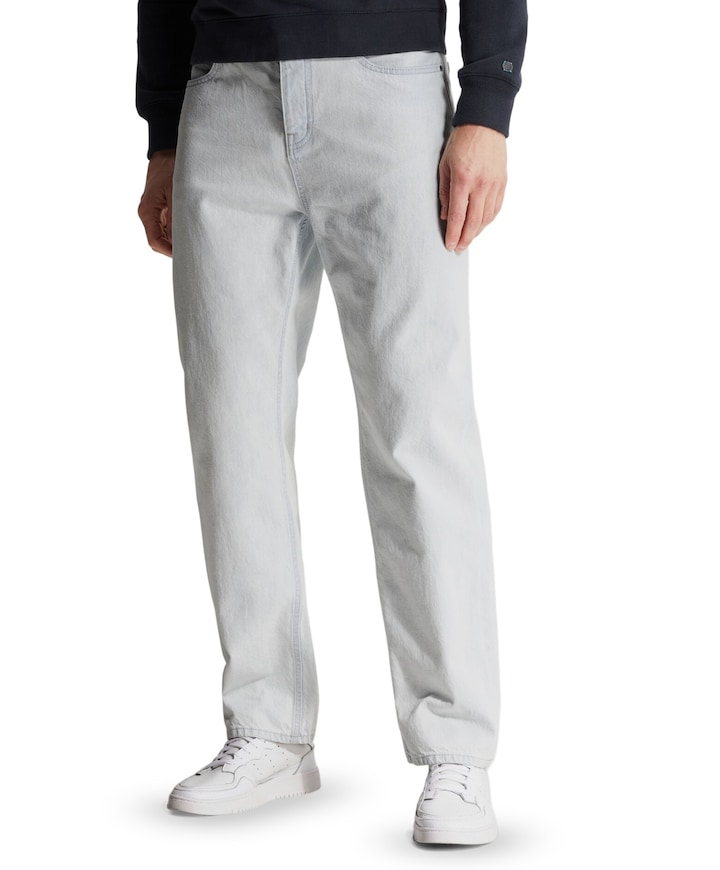 REVSON LOOSE CHROME LIGHT BLUE heren jeans blauw