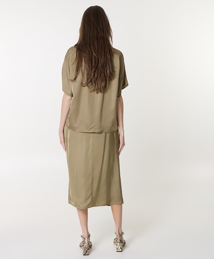 Dames rok groen