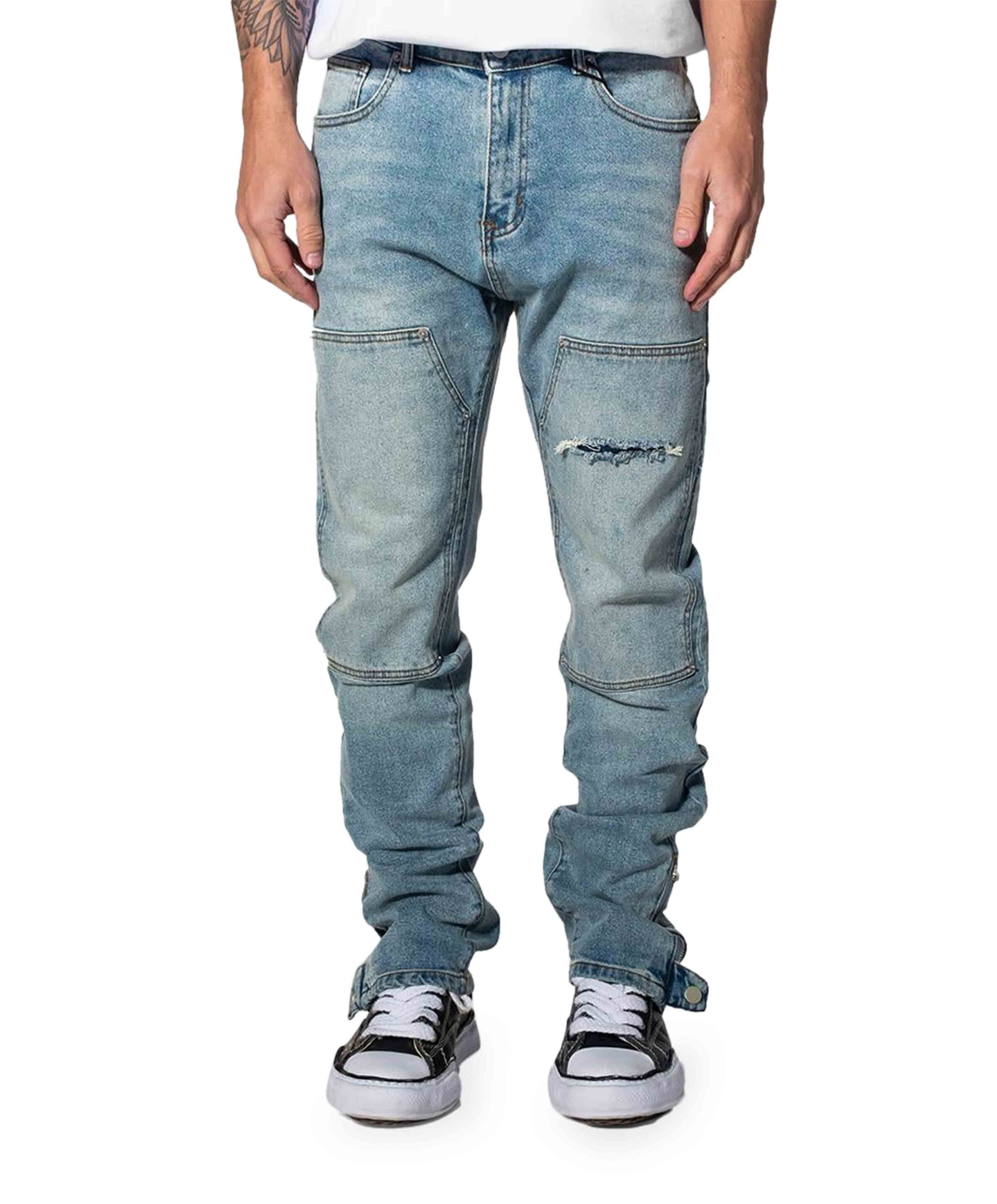 Heren jeans blauw