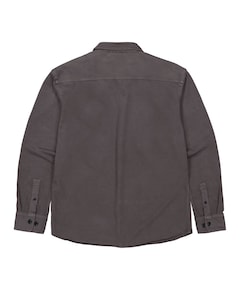 Heren overshirt grijs