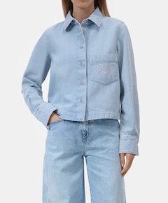 Dames blouse blauw