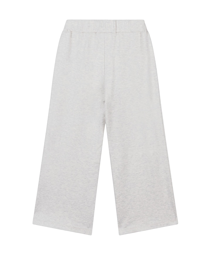 Wide leg meisjes broek grijs