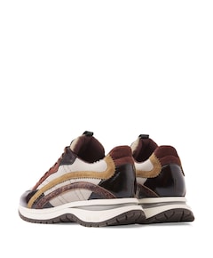 Usher Lott dames sneakers bordeaux