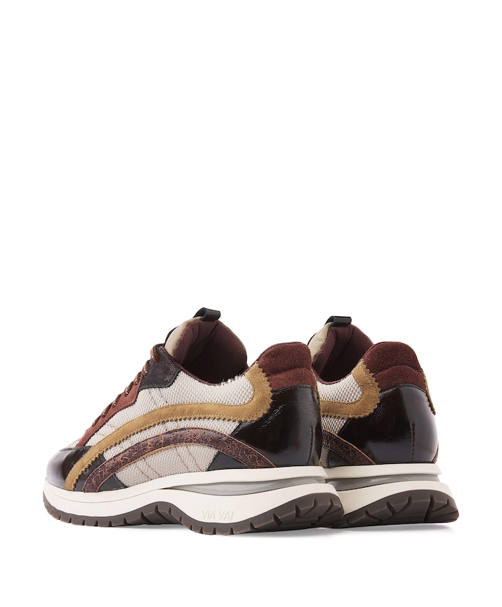 Usher Lott dames sneakers bordeaux