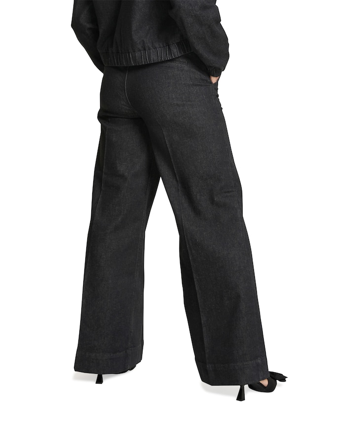 Lizzy - Daily Denims - D189 - Deep dames jeans zwart