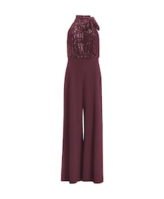 dames jumpsuit bordeaux