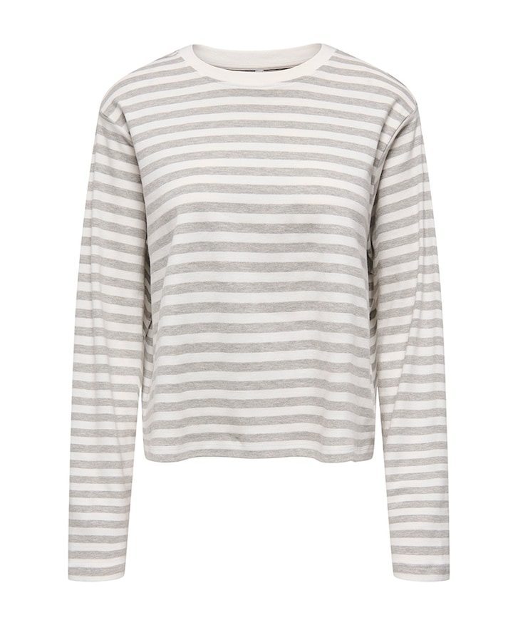 Dames longsleeve ecru