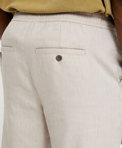 THEO 769 SAND LINEN heren broek beige