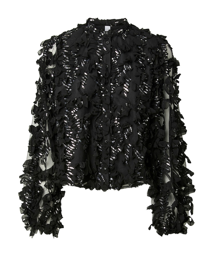 Dames blouse zwart