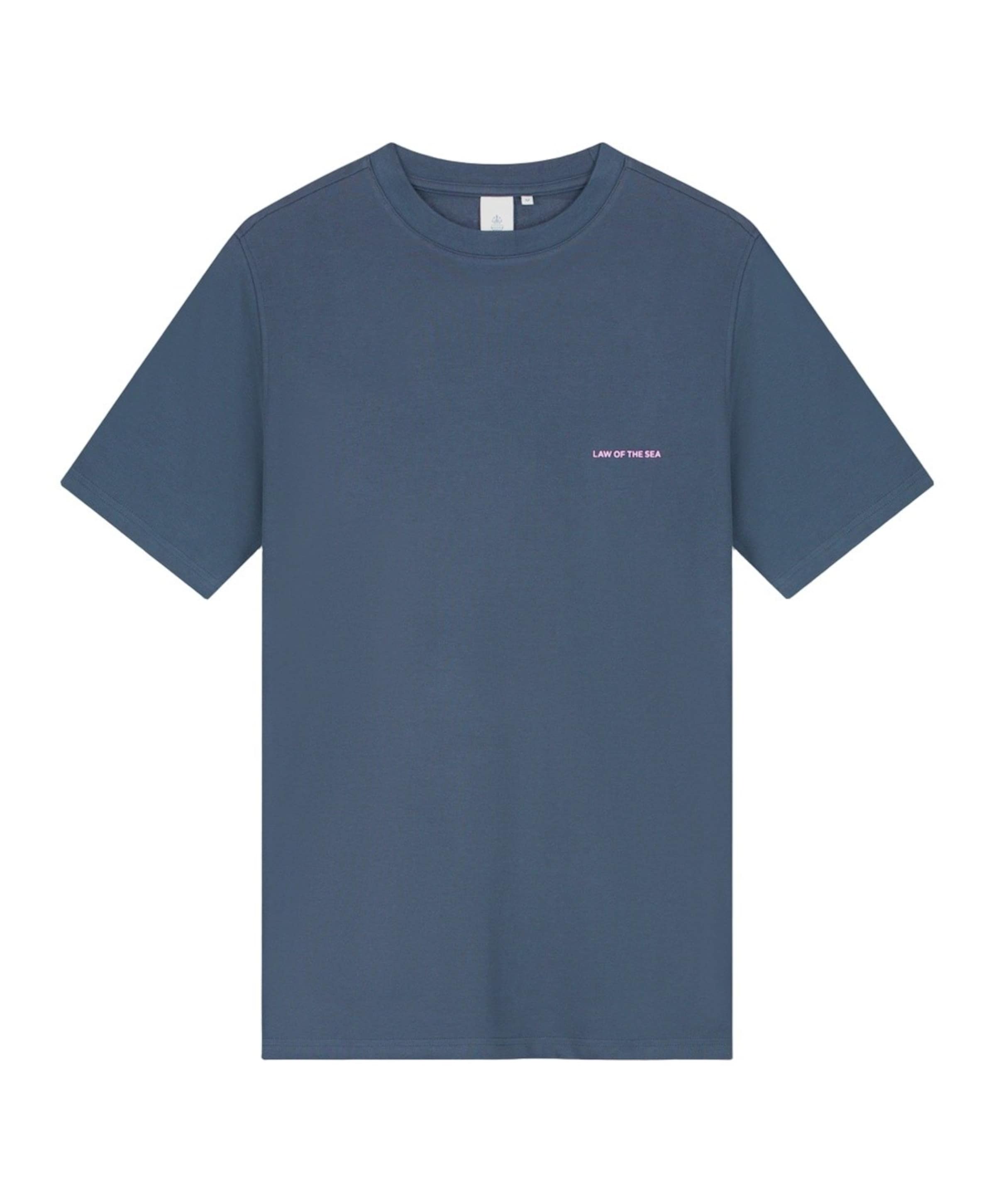 Heren T-shirt blauw