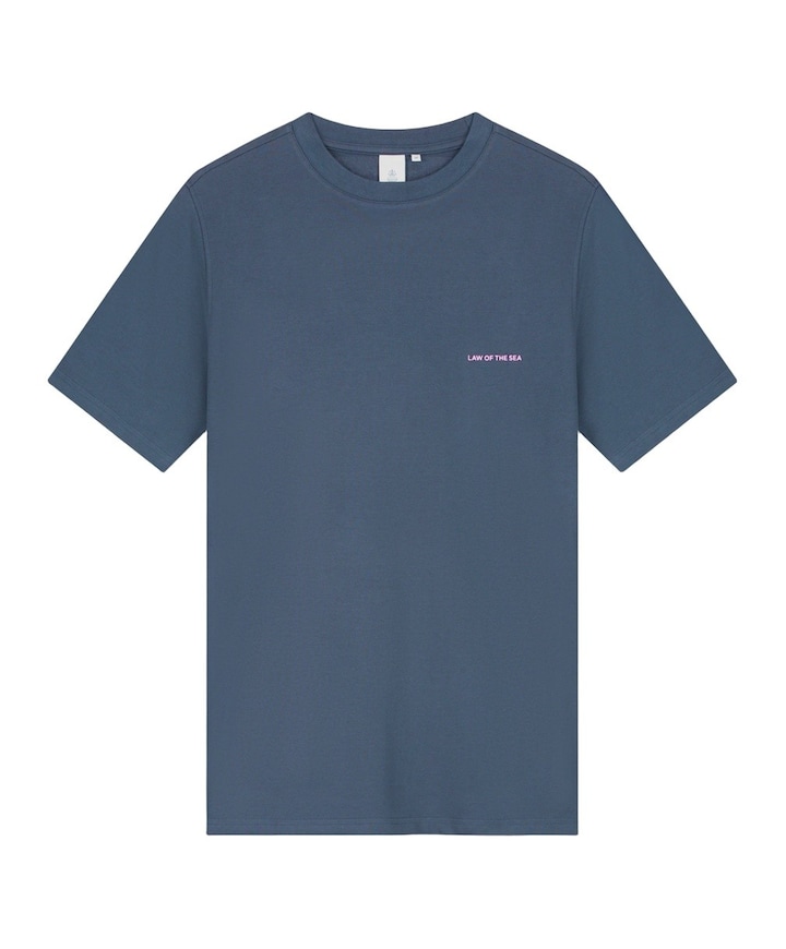 Heren T-shirt blauw