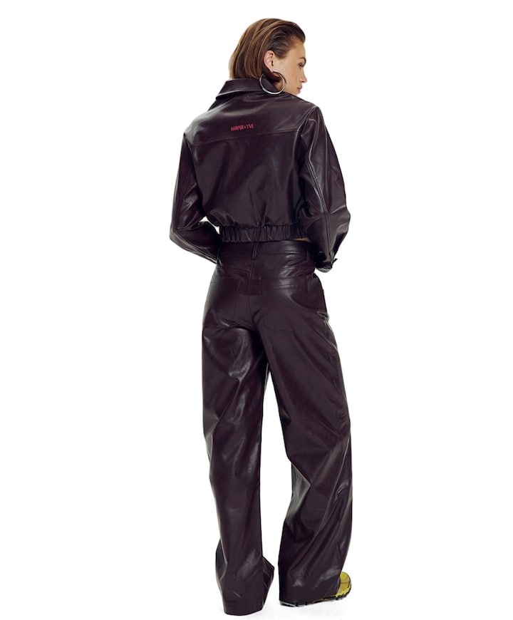 MEAVE-PA dames broek bordeaux