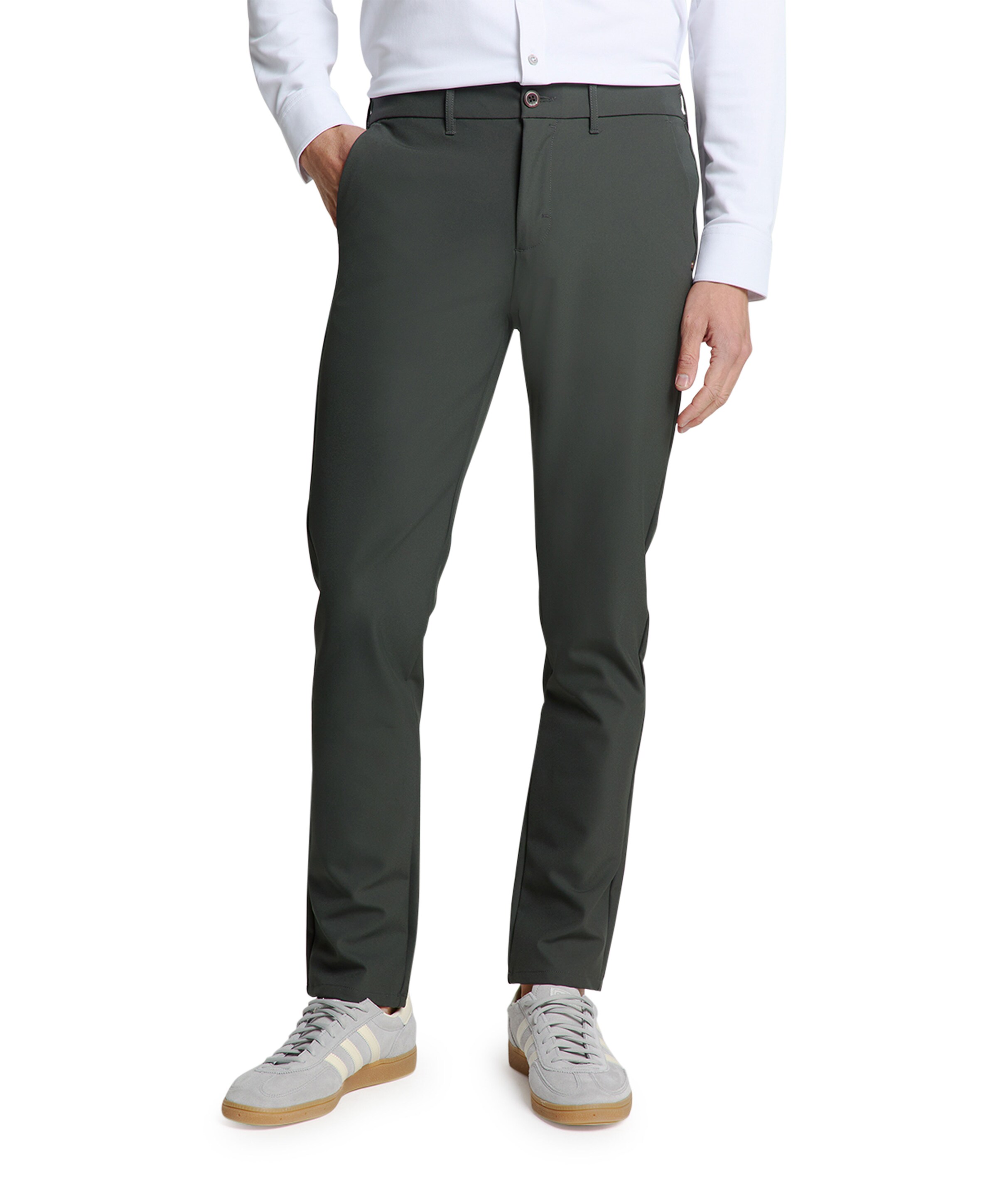 Pants Chino 4-Way Stretch Sedoc heren broek grijs
