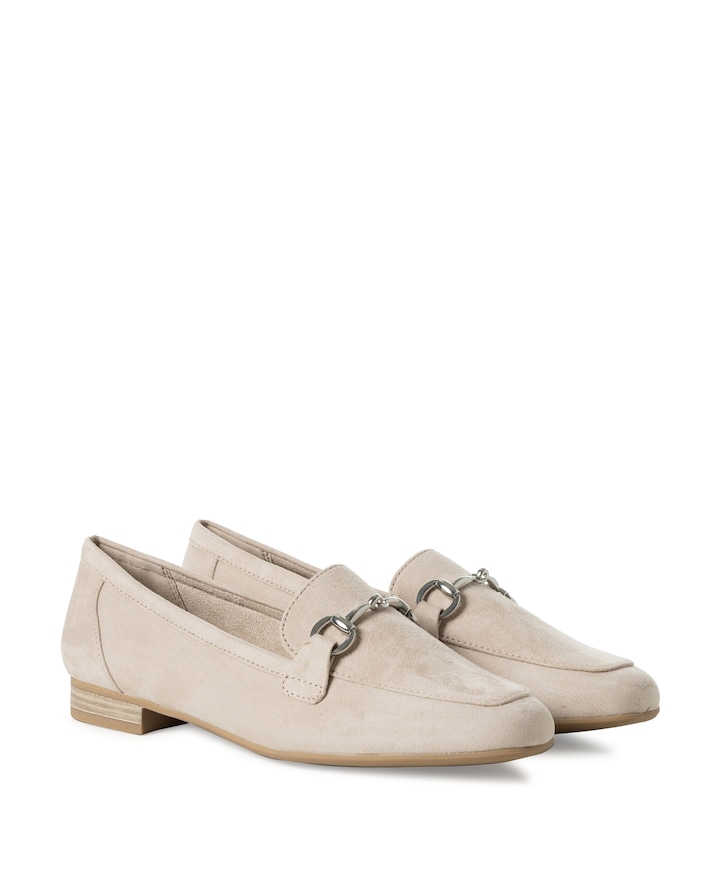 Women Slip-on dames loafers beige