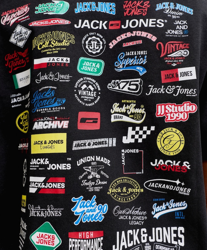 Jongens T-shirt zwart