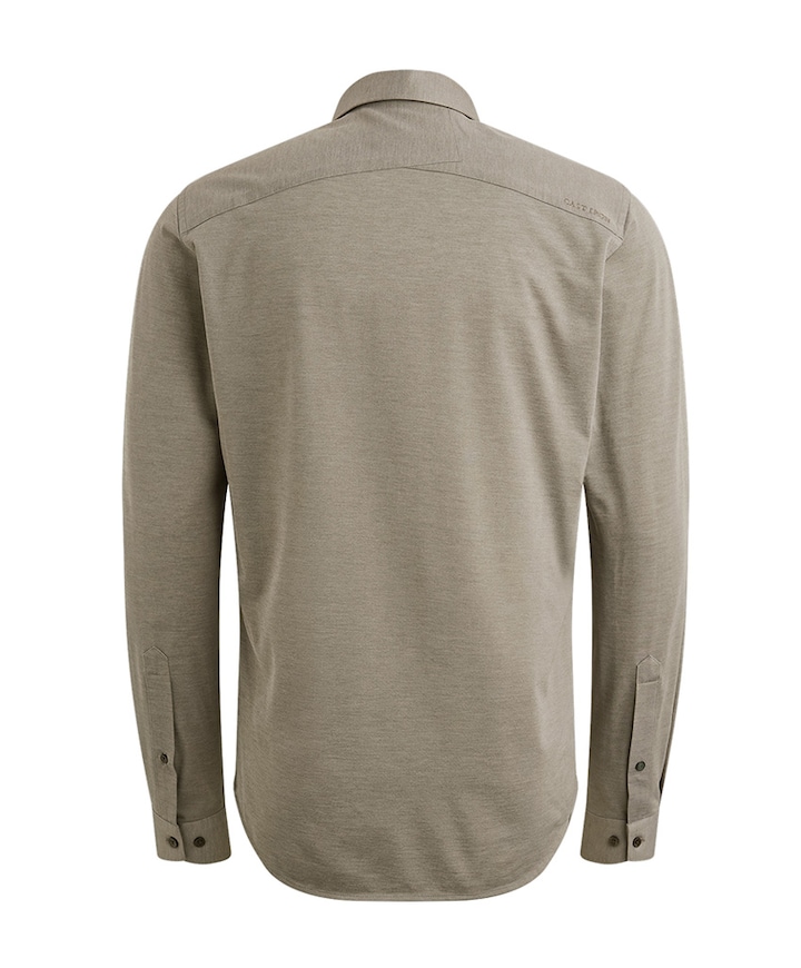 Overhemd lange mouw grijs