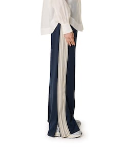 CMADA dames broek blauw