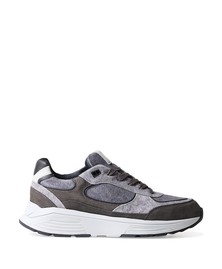Manhattan heren sneakers grijs