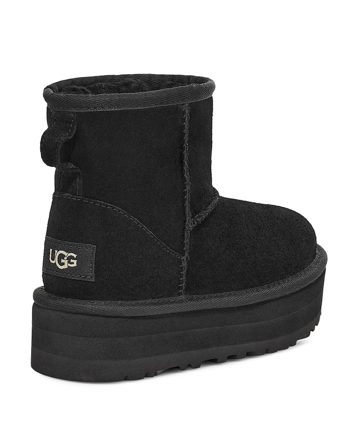 Classic mini platform meisjes enkellaarzen beige