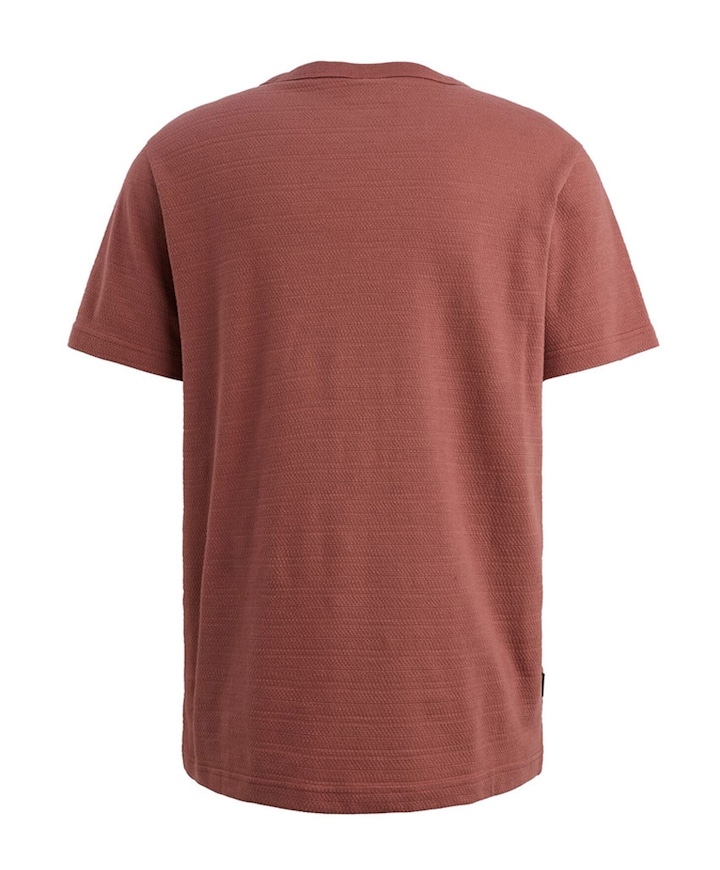 Heren t-shirt bordeaux