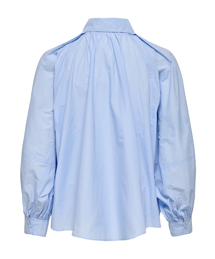 Dames blouse blauw