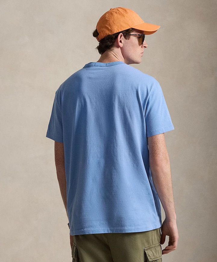 Heren T-shirt blauw