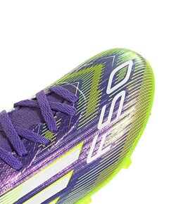 F50 League Fg/mg Mid J voetbalschoenen paars