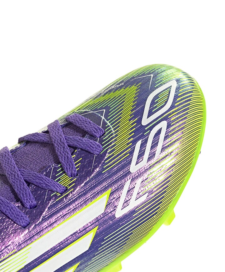 F50 League Fg/mg Mid J voetbalschoenen paars