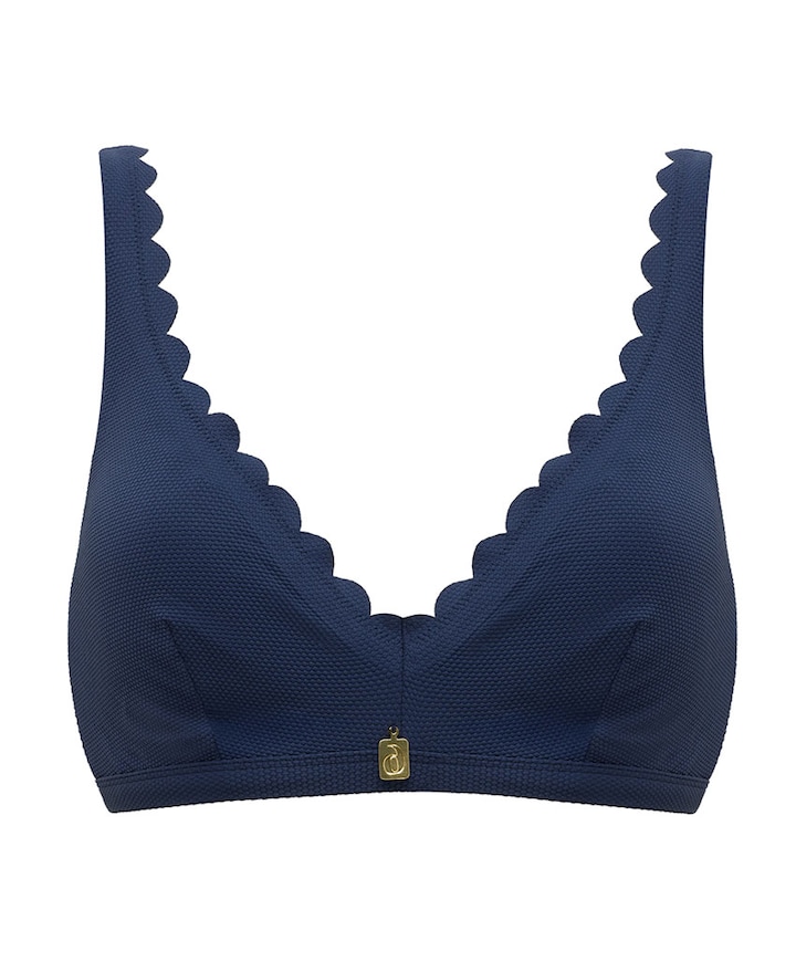 Dames bikinitop blauw