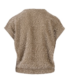Dames gilet beige