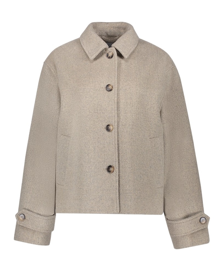Dames gilet grijs