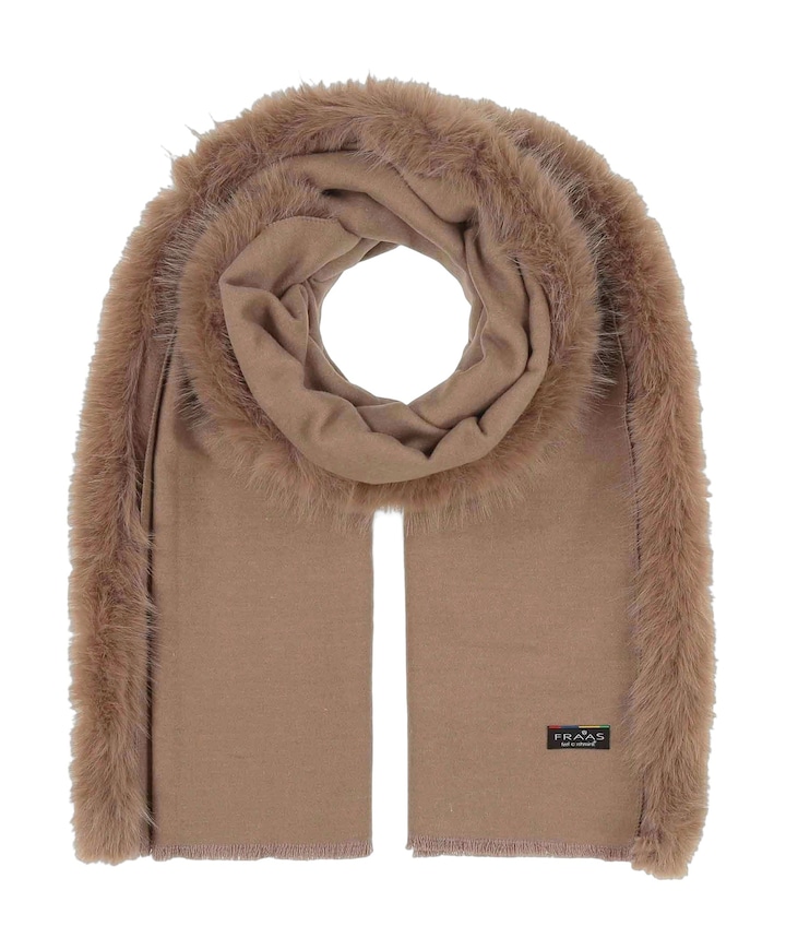 Dames sjaal beige
