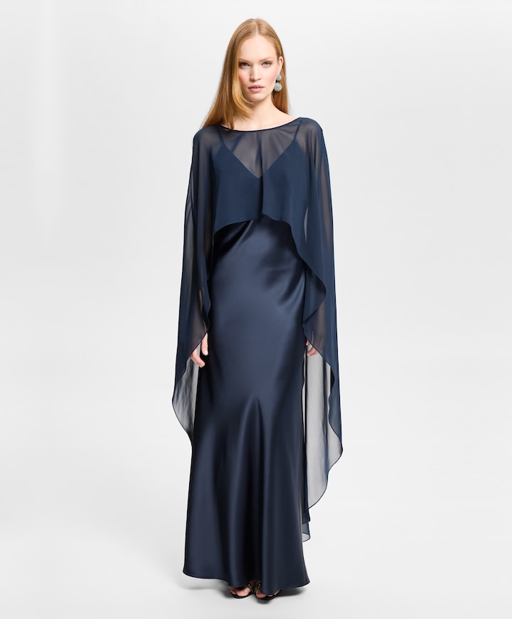 Dames jurk blauw