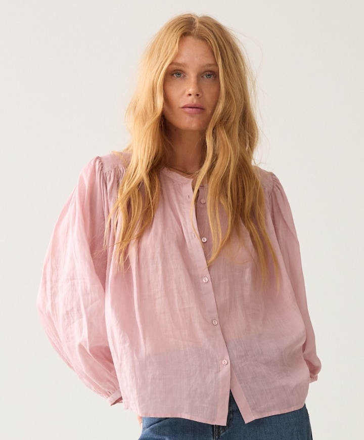 Dames blouse roze