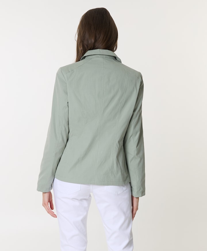 Dames jas groen