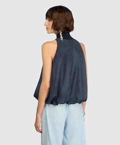 Dames top blauw