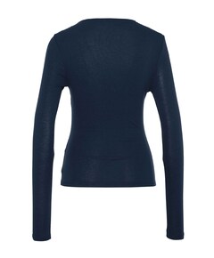 Dames longsleeve blauw