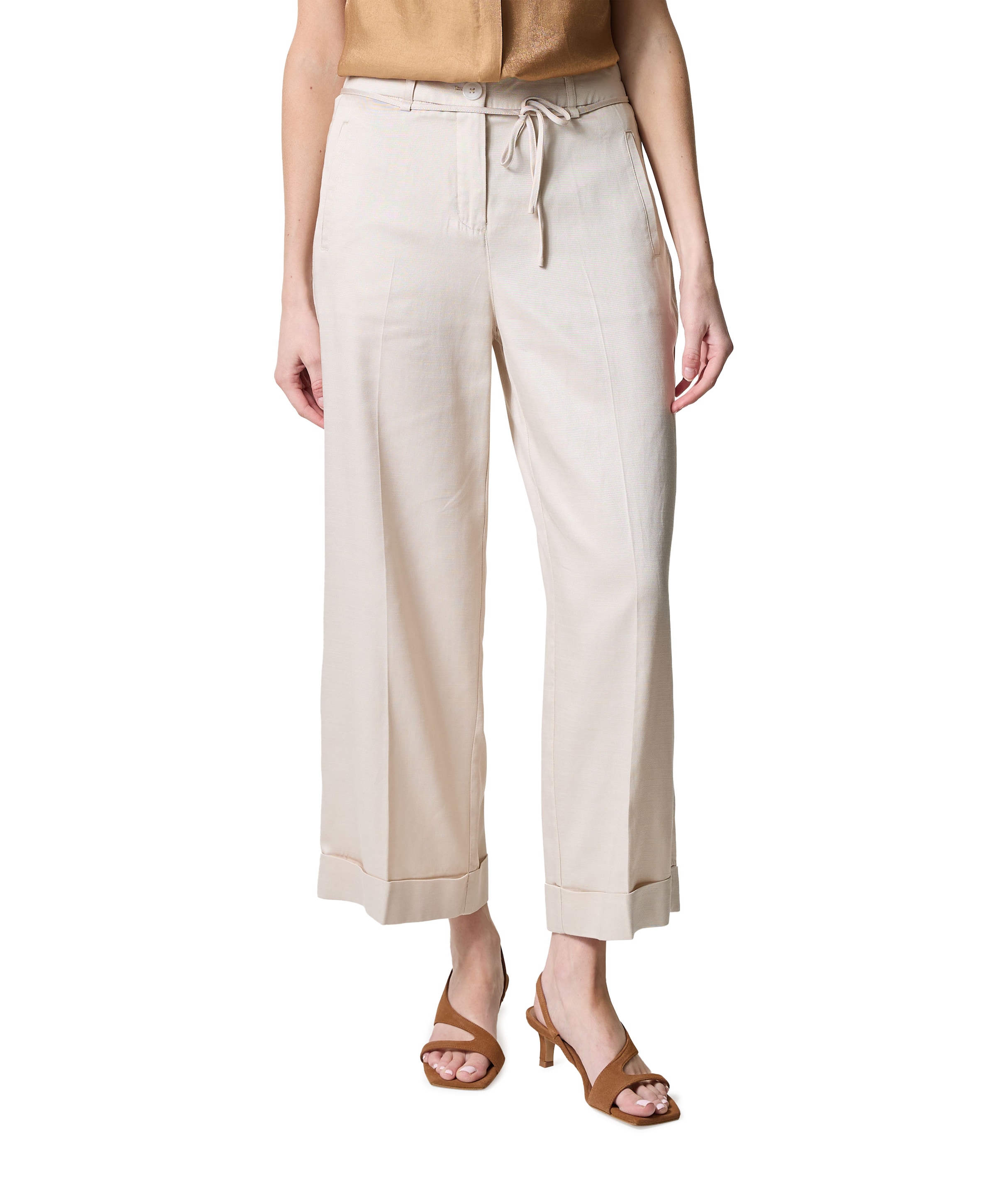 Meeri bloom dames broek beige