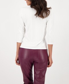 Dames longsleeve ecru