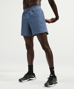 Nike Pro Training Men's 6i Dri-fit heren short blauw